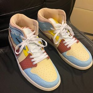 Jordan 1 Maison Chateau “ Fearless” Size 12